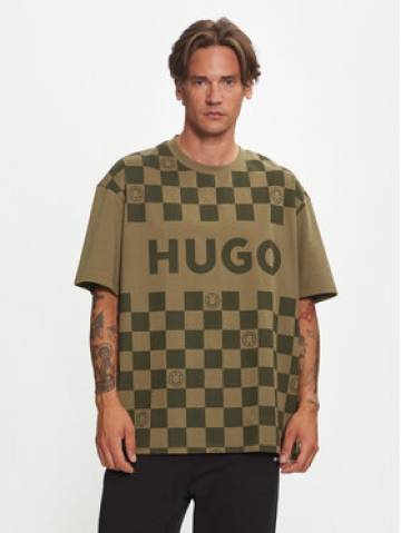Hugo Футболка Narliparo 50517942 Зелений Loose Fit Hugo Футболка Narliparo 50517942 Зелений Loose Fit