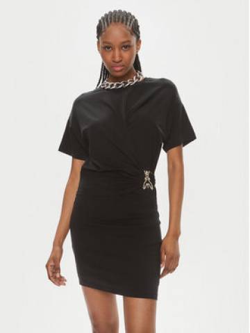 Patrizia Pepe Повсякденна сукня 2A2760/J206-K103 Чорний Regular Fit Patrizia Pepe Повсякденна сукня 2A2760/J206-K103 Чорний Regular Fit