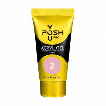 Акрил-гель для ногтей You Posh Acryl Gel 02 Розовый, 30 мл Акрил-гель для ногтей You Posh Acryl Gel 02 Розовый, 30 мл