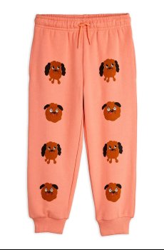 Детские хлопковые штаны Mini Rodini Doggies