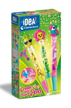 Набор для творчества Clementoni Idea Create Your Tropical Pens, от 6 лет, 10*18.5*4 см (18790)