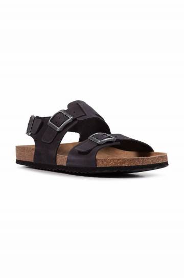 Замшевые сандалии Geox U SANDAL GHITA A мужские цвет чёрный U159VA 00032 C9999 Замшевые сандалии Geox U SANDAL GHITA A мужские цвет чёрный U159VA 00032 C9999