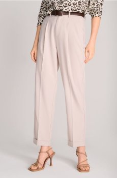 Штани з ременем - нюдовий
