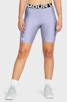 Женские сиреневые велосипедки UA HG Authentics 8in Сиреневый XS Under Armour 1383627-539