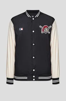 Мужской черный бомбер Черный M 47 Brand 584327JK-FS