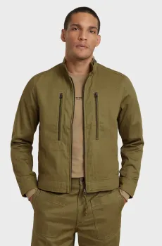 Мужская зеленая куртка Lt wt deck jkt Зеленый S G-Star RAW D24288,C962