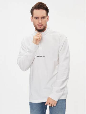 Calvin Klein Jeans Світшот Instit J30J323493 Білий Regular Fit Calvin Klein Jeans Світшот Instit J30J323493 Білий Regular Fit