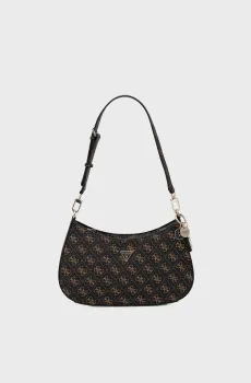 Женская коричневая сумка с узором Коричневый ONESIZE Guess HWQG96.72180;BNL