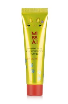 Уценка! Корректирующая база под макияж Missai Natural Skin Tone Corrector SPF 30 / PA+++, 30 мл