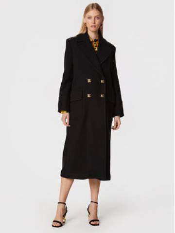 Pinko Вовняне пальто Clarinda 1G17Z7 Y7DY Чорний Regular Fit Pinko Вовняне пальто Clarinda 1G17Z7 Y7DY Чорний Regular Fit
