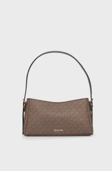 Женская темно-коричневая сумка с узором MOORE Коричневый ONESIZE Michael Kors 32R5G9OC6B