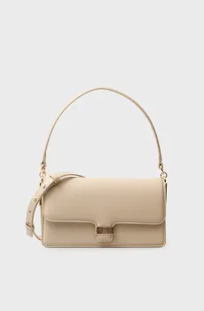 Женская бежевая сумка HERITAGE Бежевый ONESIZE Tommy Hilfiger AW0AW18029