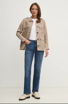 Льняная куртка Mos Mosh