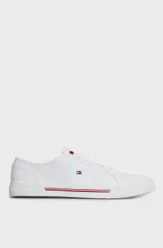 Мужские белые кеды CORE CORPORATE VULC CANVAS Белый 44 Tommy Hilfiger FM0FM04560