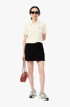 Женская черная юбка Черный 36 Lacoste JF6294031