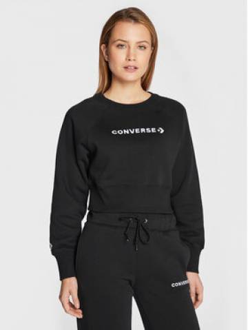 Converse Світшот Wordmark 10023716-A01 Чорний Regular Fit Converse Світшот Wordmark 10023716-A01 Чорний Regular Fit