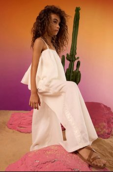 Детские хлопковые брюки Pinko