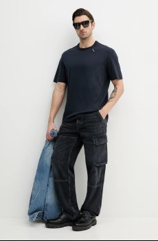 Хлопковая футболка Armani Exchange