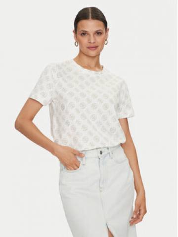 Guess Футболка Noemie V4YI04 I3Z14 Білий Regular Fit Guess Футболка Noemie V4YI04 I3Z14 Білий Regular Fit
