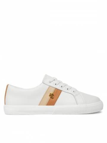 Lauren Ralph Lauren Снікерcи Janson II 802925365001 Білий Lauren Ralph Lauren Снікерcи Janson II 802925365001 Білий