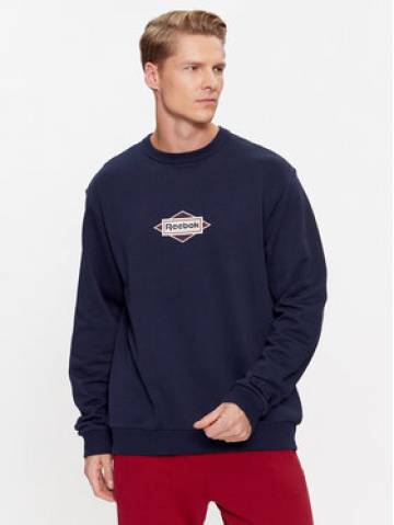 Reebok Світшот Sporting Goods IM1503 Cиній Regular Fit Reebok Світшот Sporting Goods IM1503 Cиній Regular Fit