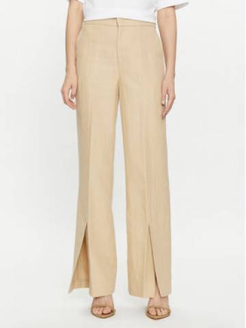 TWINSET Штани з тканини 241TP2562 Бежевий Regular Fit TWINSET Штани з тканини 241TP2562 Бежевий Regular Fit
