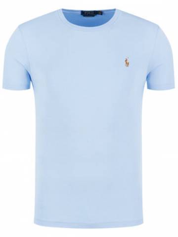 Polo Ralph Lauren Футболка Classics 710740727 Блакитний Slim Fit Polo Ralph Lauren Футболка Classics 710740727 Блакитний Slim Fit