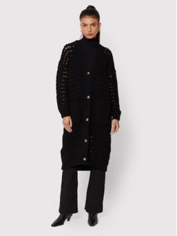 Pinko Кардиган Mimosa 1G18C6 A0AD Чорний Relaxed Fit Pinko Кардиган Mimosa 1G18C6 A0AD Чорний Relaxed Fit