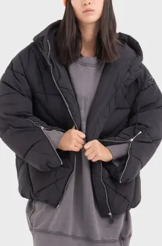 Женская черная куртка Черный S Replay W7805 .000.84466