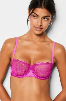 Женский розовый бюстгальтер-балконет AMARYLLIS Розовый 80B Etam 6523973