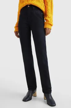 Женские черные джинсы NEW CLASSIC STRAIGHT HW TAO Черный 28-32 Tommy Hilfiger WW0WW38226
