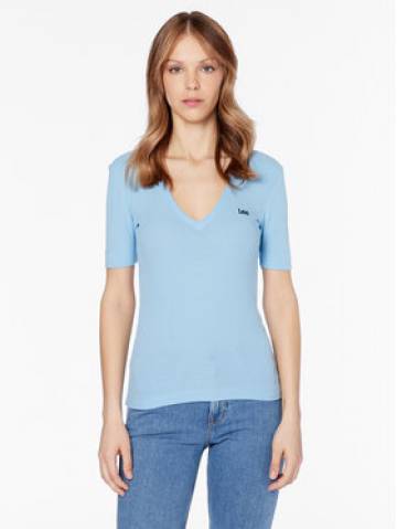 Lee Футболка L49FIPA32 112333690 Блакитний Slim Fit Lee Футболка L49FIPA32 112333690 Блакитний Slim Fit