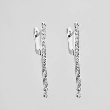 Серебряные серьги Minimal 25072р Серебряные серьги Minimal 25072р