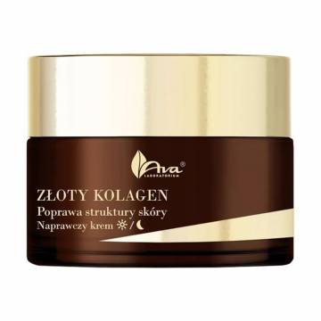 Восстанавливающий крем для лица AVA Laboratorium Golden Collagen Repair Cream для улучшения структуры кожи, 50 мл Восстанавливающий крем для лица AVA Laboratorium Golden Collagen Repair Cream для улучшения структуры кожи, 50 мл
