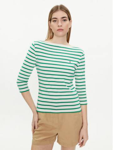 Tommy Hilfiger Блузка New Cody WW0WW40589 Зелений Slim Fit Tommy Hilfiger Блузка New Cody WW0WW40589 Зелений Slim Fit
