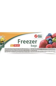 Пакеты для заморозки Paclan Bee Smart 2 л, 80 шт