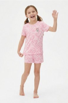 Двокомплектна бавовняна піжама My Melody - пастельний рожевий