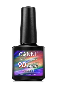 Гель-лак Canni Gel Color System 9D Cat Eye Soak-off UV&LED 11, 7.3 мл