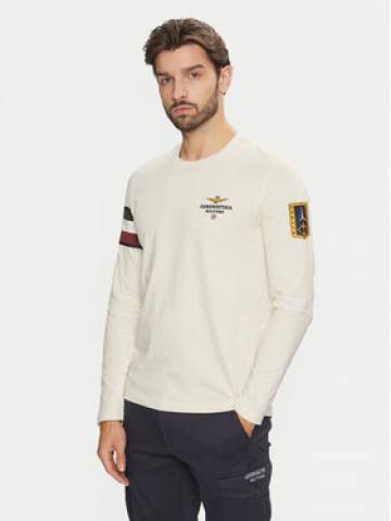 Aeronautica Militare Longsleeve 242TS2319J558 Écru Regular Fit Aeronautica Militare Longsleeve 242TS2319J558 Écru Regular Fit
