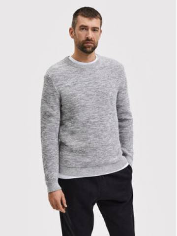Selected Homme Светр Vince 16059390 Сірий Regular Fit Selected Homme Светр Vince 16059390 Сірий Regular Fit