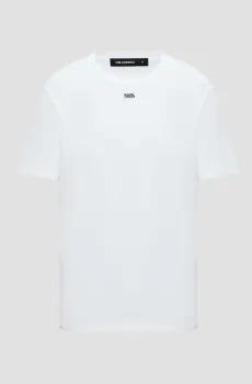 Мужская белая футболка Белый 3XL Karl Lagerfeld 552235.755058;10