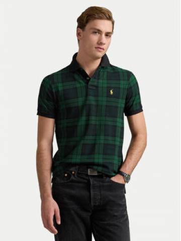 Polo Ralph Lauren Поло 710962013001 Зелений Custom Slim Fit Polo Ralph Lauren Поло 710962013001 Зелений Custom Slim Fit