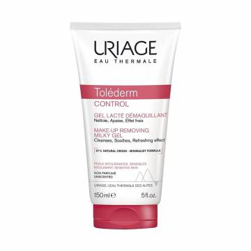 Очищающий гель для снятия макияжа Uriage Tolederm Control Make-Up Removing Milky Gel, 150 мл