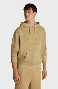 Мужское бежевое худи TJM RLX VINTAGE VARSITY Бежевый XL Tommy Jeans DM0DM20263