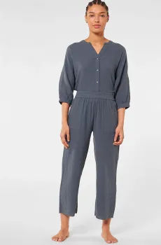 Женские синие брюки HANA Синий XL Etam 6534347