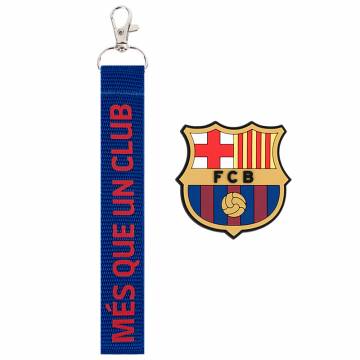 Набір бейдж на липучці та підвіска Kite FC Barcelona (BC25-3010) Набір бейдж на липучці та підвіска Kite FC Barcelona (BC25-3010)
