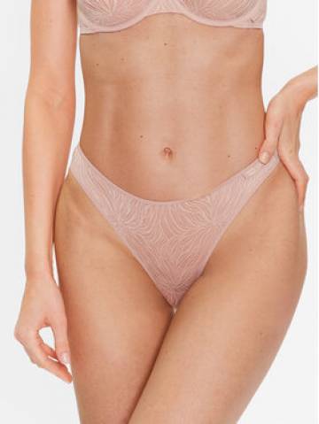 Calvin Klein Underwear Стрінги 000QF6878E Бежевий Calvin Klein Underwear Стрінги 000QF6878E Бежевий
