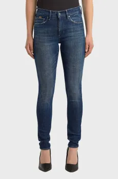 Женские темно-синие джинсы 3301 Skinny Wmn Синий 26-32 G-Star RAW D05175,D441