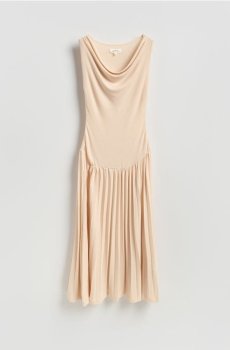 Reserved - Сукня максі - бежевий - 526IY-08X