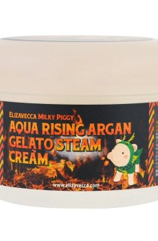 Увлажняющий крем для лица Elizavecca Aqua Rising Argan Gelato Steam Cream с аргановым маслом, 100 мл